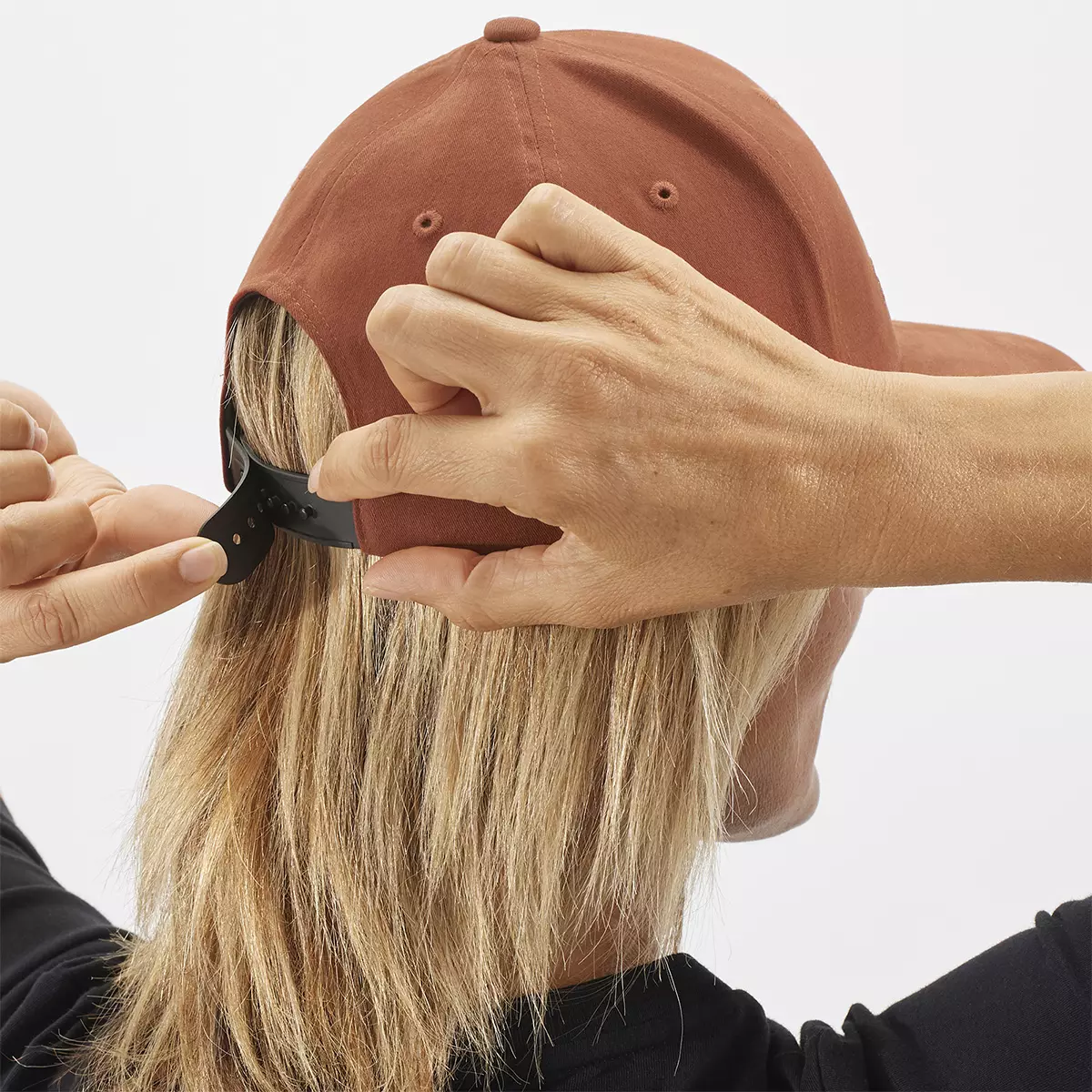 SALOMON LOGO CAP (Burnt Henna/Burnt Ochre) SALOMON LOGO CAP (Burnt Henna/Burnt Ochre)