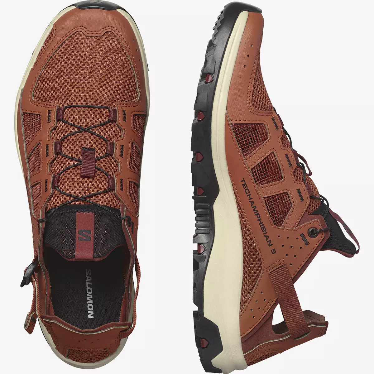 TECHAMPHIBIAN 5 (Spice Route/Burnt Henna/Black) TECHAMPHIBIAN 5 (Spice Route/Burnt Henna/Black)