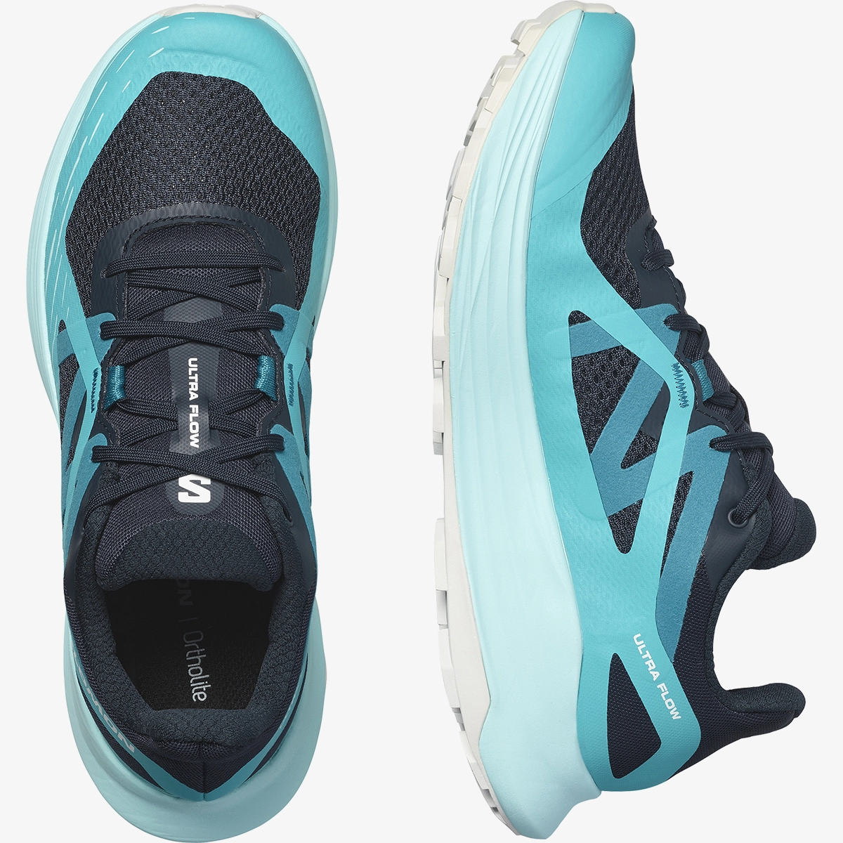 ULTRA FLOW W (Carbon/Peacock Blue/White) ULTRA FLOW W (Carbon/Peacock Blue/White)