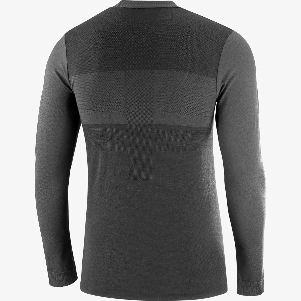 ESSENTIAL WOOL LS TOP M (Deep Black/Heather) ESSENTIAL WOOL LS TOP M (Deep Black/Heather)