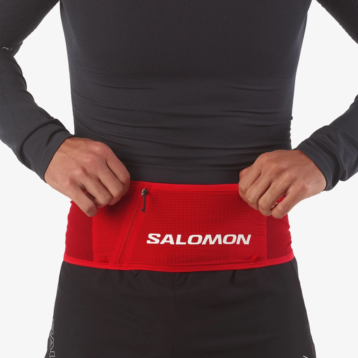 S/LAB BELT (Fiery Red/Black) S/LAB BELT (Fiery Red/Black)