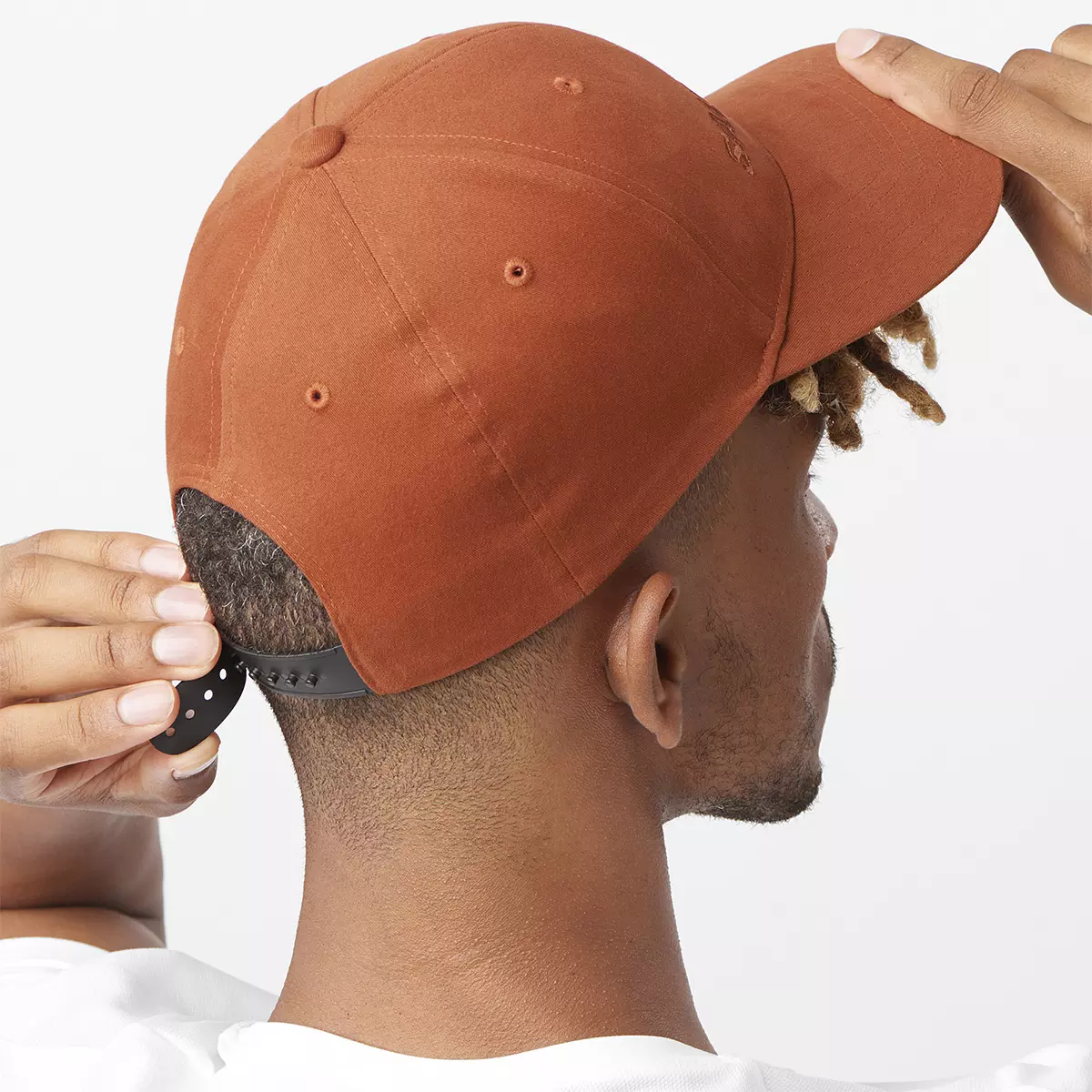 SALOMON LOGO CAP (Burnt Henna/Burnt Ochre) SALOMON LOGO CAP (Burnt Henna/Burnt Ochre)