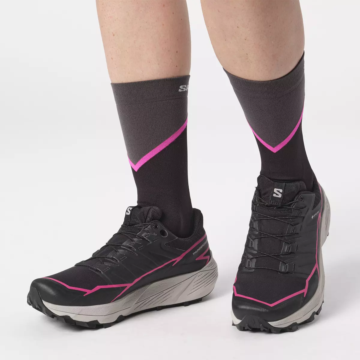 THUNDERCROSS GTX W (Black/Black/Pink Glo) THUNDERCROSS GTX W (Black/Black/Pink Glo)